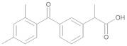 (2RS)-2-[3-(2,4-Dimethylbenzoyl)phenyl]propanoic Acid