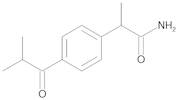 2-(4-Isobutyrylphenyl)propanamide