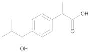 2-[4-(1-Hydroxy-2-methylpropyl)phenyl]propanoic Acid (1-Hydroxyibuprofen)