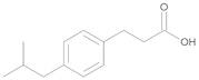 3-[4-(2-Methylpropyl)phenyl]propanoic Acid