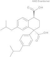 (1RS,4SR)-7-(2-Methylpropyl)-1-[4-(2-methyl-propyl)phenyl]-1,2,3,4-tetrahydronaphthalene-1,4-dicar…