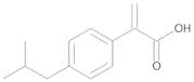 2-(4-Isobutylphenyl)prop-2-enoic Acid