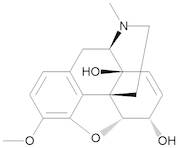 7,8-Didehydro-4,5α-epoxy-3-methoxy-17-methylmorphinan-6α,14-diol (14-Hydroxycodeine)
