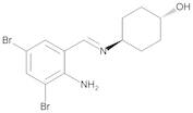 trans-4-[[(E)-2-Amino-3,5-dibromobenzyliden]amino]cyclohexanol