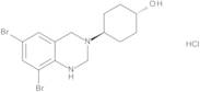 trans-4-(6,8-Dibromo-1,4-dihydroquinazolin-3(2H)-yl)cyclohexanol Hydrochloride