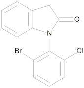 1-(2-Bromo-6-chlorophenyl)indolin-2-one