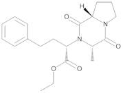 Ethyl (2S)-2-[(3S,8aS)-3-Methyl-1,4-dioxooctahydropyrrolo[1,2-a]pyrazin-2-yl]-4-phenylbutanoate (Enalapril Diketopiperazine)