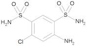 4-Amino-6-chlorobenzene-1,3-disulphonamide (Salamide)