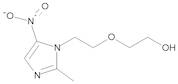 2-[2-(2-Methyl-5-nitro-1H-imidazol-1-yl)ethoxy]ethanol