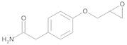 2-[4-[[(2RS)-Oxiran-2-yl]methoxy]phenyl]acetamide
