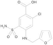 2-Chloro-4-[(furan-2-ylmethyl)amino]-5-sulphamoylbenzoic Acid