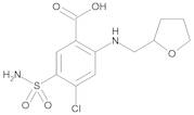 4-Chloro-5-sulfamoyl-2-[[((2RS)-tetrahydrofuran-2-yl)methyl]amino]benzoic Acid