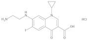 7-[(2-Aminoethyl)amino]-1-cyclopropyl-6-fluoro-4-oxo-1,4-dihydroquinoline-3-carboxylic Acid Hydrochloride (Ethylenediamine Compound Hydrochloride)