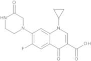 1-Cyclopropyl-6-fluoro-4-oxo-7-(3-oxopiperazin-1-yl)-1,4-dihydroquinoline-3-carboxylic Acid (Oxociprofloxacin)
