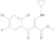 Methyl 3-Cyclopropylamino-2-(2,4-dichloro-5-fluorobenzoyl)acrylate