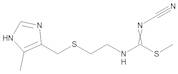 3-Cyano-2-methyl-1-[2-[[(5-methyl-1H-imidazol-4-yl)methyl]sulphanyl]ethyl]isothiourea