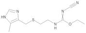 3-Cyano-2-ethyl-1-[2-[[(5-methyl-1H-imidazol-4-yl)methyl]sulphanyl]ethyl]isourea