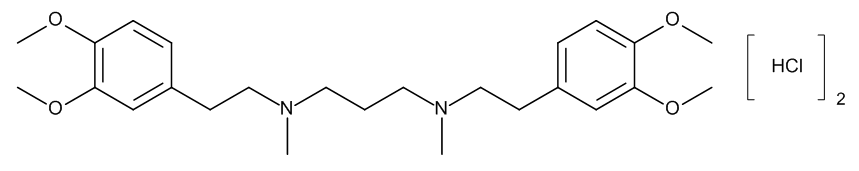 N,N'-Bis[2-(3,4-dimethoxyphenyl)ethyl]-N,N'-dimethylpropane-1,3-diamine Dihydrochloride