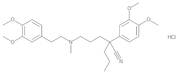(2RS)-2-(3,4-Dimethoxyphenyl)-5-[2-[2-(3,4-dimethoxy-phenyl)ethyl](methyl)amino]- 2-propylpentane-nitrile Hydrochloride