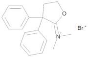Dimethyl-(tetrahydro-3,3-diphenyl-2-furilidine)ammonium Bromide