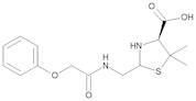 (2RS,4S)-5,5-Dimethyl-2-[[(phenoxyacetyl)amino]methyl]thiazolidine-4-carboxylic Acid (Penilloic Acids of Phenoxymethylpenicillin)
