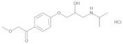 1-[4-[2-Hydroxy-3-[(1-methylethyl)amino]propoxy]phenyl]-2-methoxyethanone Hydrochloride