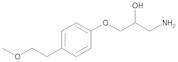 N-Desisopropylmetoprolol (1-Amino-3-[4-(2-methoxyethyl)phenoxy]-2-propanol)