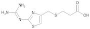3-[[[2-[(Diaminomethylene)amino]thiazol-4-yl]methyl]sulfanyl]propanoic Acid