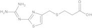 3-[[[2-[(Diaminomethylene)amino]thiazol-4-yl]methyl]sulfanyl]propanoic Acid