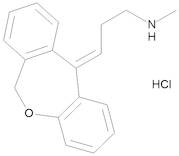 (E)-3-(Dibenzo[b,e]oxepin-11(6H)-ylidene)-N-methylpropan-1-amine Hydrochloride (Desmethyldoxepin Hydrochloride)