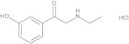 2-(Ethylamino)-1-(3-hydroxyphenyl)ethanone Hydrochloride (Etilefrone Hydrochloride)