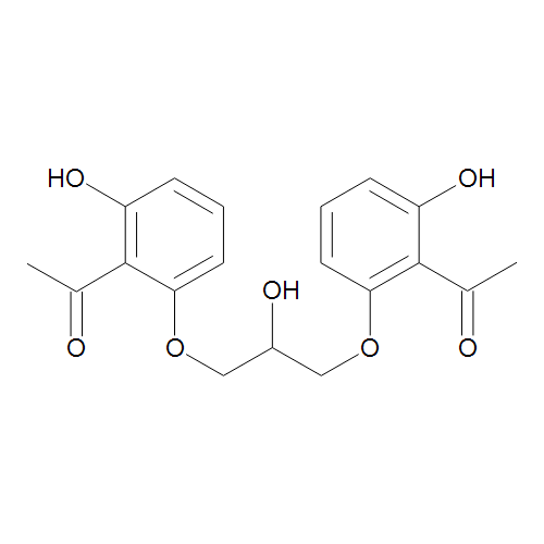 1,3-Bis(2-acetyl-3-hydroxyphenoxy)-2-propanol