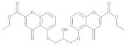 Diethyl 5,5'-[(2-hydroxypropane-1,3-diyl)dioxy]bis(4-oxo-4H-1-benzopyran-2-carboxylate) (Ethyl Cromoglicate)
