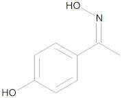 1-(4-Hydroxyphenyl)ethanone Oxime (4-Hydroxyacetophenone Oxime)