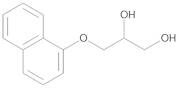 (2RS)-3-(Naphthalen-1-yloxy)propane-1,2-diol (Diol Derivative)
