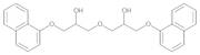 1,1'-Oxybis[3-(naphthalen-1-yloxy)propan-2-ol]