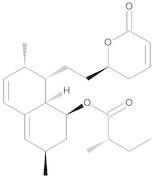 (1S,3R,7S,8S,8aR)-3,7-Dimethyl-8-[2-[(2R)-6-oxo-3,6-dihydro-2H-pyran-2-yl]ethyl]-1,2,3,7,8,8a-hexahydro-naphthalen-1-yl (2S)-2-Methylbutanoate (Dehydrolovastatin)