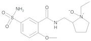 1-Ethyl-2-[[(2-methoxy-5-sulphamoylbenzoyl)amino]methyl]pyrrolidine 1-Oxide (Sulpiride N-Oxide)