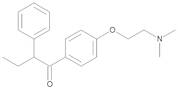 (2RS)-1-[4-[2-(Dimethylamino)-ethoxy]phenyl]-2-phenylbutan-1-one