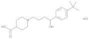 1-[(4RS)-4-[4-(1,1-Dimethylethyl)phenyl]-4-hydroxybutyl]piperidine-4-carboxylic Acid Hydrochloride