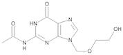 N-[9-[(2-Hydroxyethoxy)-methyl]-6-oxo-6,9-dihydro-1H-purin-2-yl]acetamide