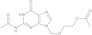 2-[[(2-(Acetylamino)-6-oxo-1,6-dihydro-9H-purin-9-yl]-methoxy]ethyl Acetate