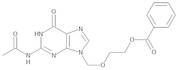 2-[[2-(Acetylamino)-6-oxo-1,6-dihydro-9H-purin-9-yl]methoxy]ethyl Benzoate