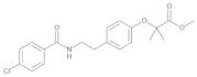 Methyl 2-[4-[2-[(4-Chloro-benzoyl)amino]ethyl]phenoxy]-2-methylpropanoate