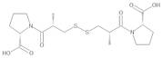 1,1'-[Disulfanediylbis-[(2S)-2-methyl-1-oxopropane-3,1-diyl]]-bis[(2S)-pyrrolidine-2-carboxylic] Acid (Captopril Disulfide)