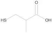 (2RS)-2-Methyl-3-sulfanyl-propanoic Acid