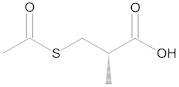 (2S)-3-(Acetylthio)-2-methylpropanoic Acid