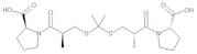 1,1'-[Propane-2,2-diylbis-[sulfanediyl[(2S)-2-methyl-1-oxopropane-3,1-diyl]]]bis[(2S)-pyrrolidine-…