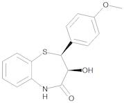 (2S,3S)-3-Hydroxy-2-(4-methoxyphenyl)-2,3-dihydro-1,5-benzothiazepin-4(5H)-one