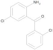 (2-Amino-5-chlorophenyl)(2-chlorophenyl)methanone (2-Amino-2',5-dichlorobenzophenone)